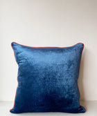 Tiger Embroidered with Orange Piping Cushion Cover - House of Roya