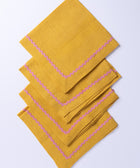 Nantucket Ric Rac Napkins Set of 4 - House of Roya