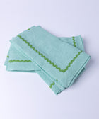 Nantucket Ric Rac Napkins Set of 4 - House of Roya