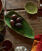 Riviera Strelizia Tomate Leaf Dish 40cm - House of Roya