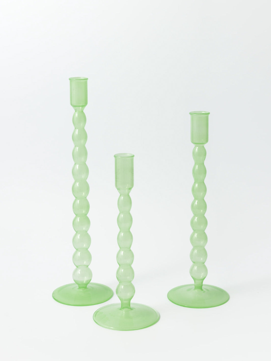 0215-Borasilicate Candle Bubble - Set of 3