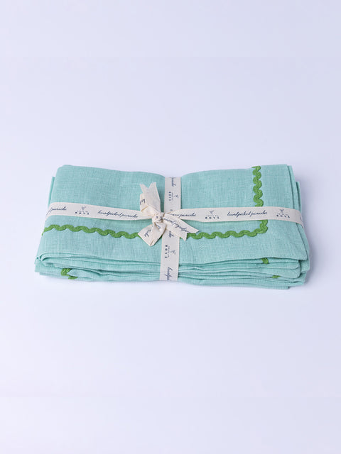 Nantucket Ric Rac Napkins Set of 4