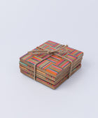 Multicoloured Coasters - Set of 4 - House of Roya