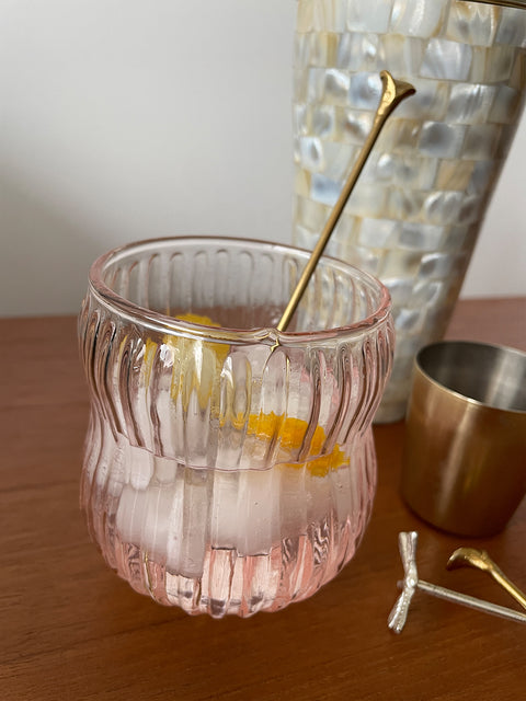Pink Roseate Glasses - Set of 4 - House of Roya