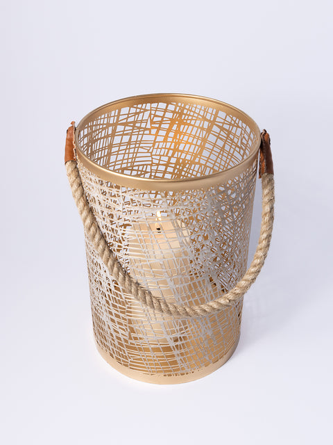 Metal Lantern Medium - House of Roya