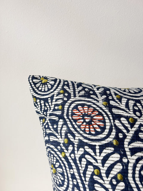 Midnight Bloom Cushion