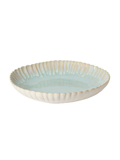 Mallorca Sea Blue Serving Bowl 36cm - House of Roya