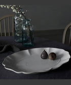 Rosa White Oval Platter 40cm - House of Roya