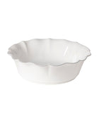 Rosa White Serving Bowl 30cm - House of Roya