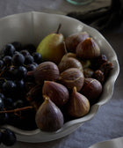 Rosa White Serving Bowl 30cm - House of Roya