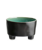 Riviera Azure Footed Soup Bowl 14cm - House of Roya