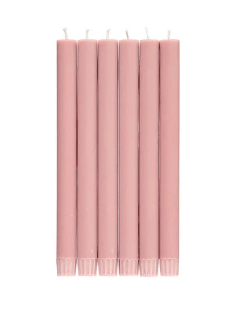 Old Rose Eco Dinner Candles