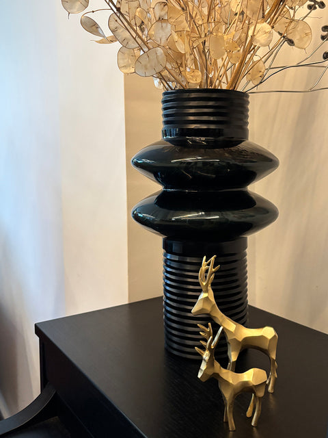 Large Origami Brass Reindeer