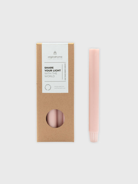 Dinner Candle - Pink - House of Roya