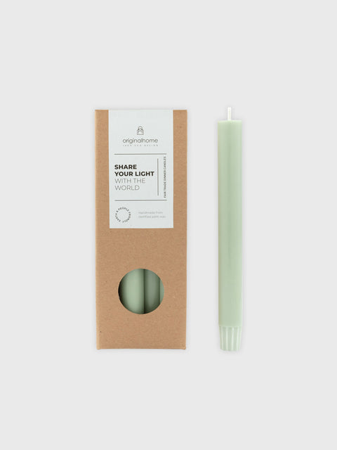 Dinner Candles - Green - House of Roya