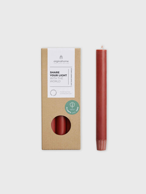 Dinner Candles - Red - House of Roya