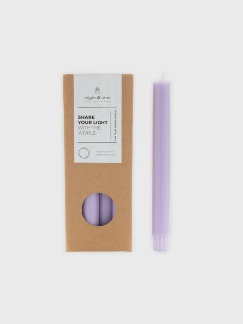 Dinner Candle - Lavender - House of Roya