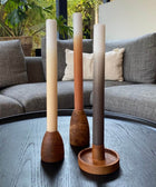 Gradient Candles Set of 3 - Pine Apple - House of Roya