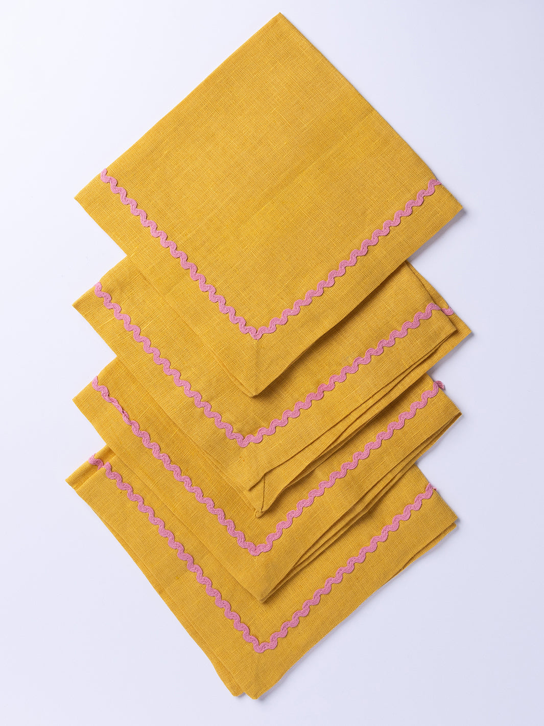 Nantucket Ric Rac Napkins - Set of 4