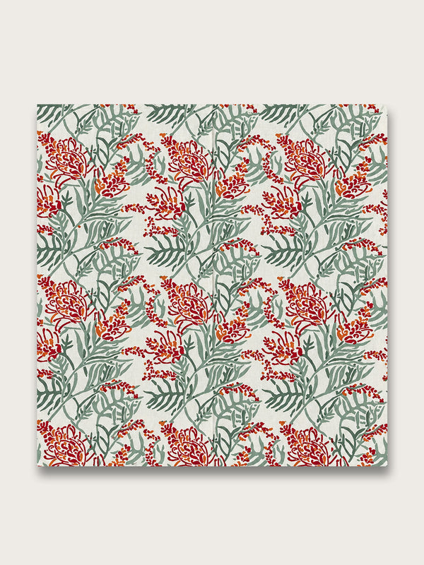 Red Tango Lily Jaipuri Napkin - Single