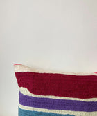 Crimson Wave Rectangle Cushion Cover - House of Roya