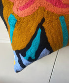 Midnight Flowers Cushion Cover - House of Roya