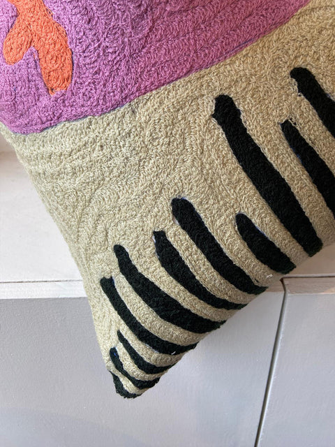 Sunset Rhythm Rectangle Cushion Cover - House of Roya