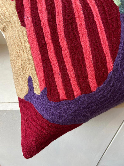 Vibrant Echo Rectangle Cushion Cover - House of Roya