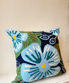 Wildflower Blue Poppies Aari Cover - House of Roya