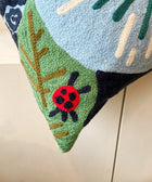 Wildflower Blue Poppies Aari Cover - House of Roya
