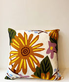 Wildflower Ochre Aari Cover - House of Roya