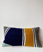 Rectangle Abstract Aari Cushion Cover - Multicolour - House of Roya