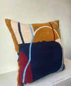 Ochre Swirl Cushion Cover - House of Roya