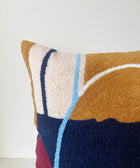 Ochre Swirl Cushion Cover - House of Roya