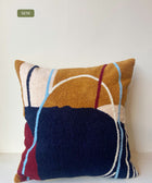 Ochre Swirl Cushion Cover - House of Roya