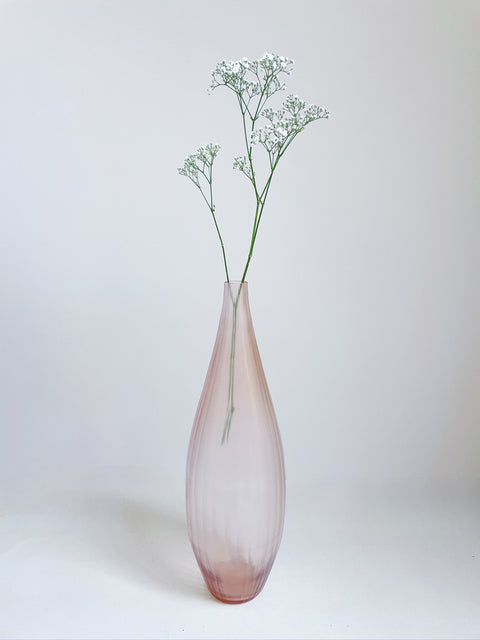 Tall Balloon Peach Vase