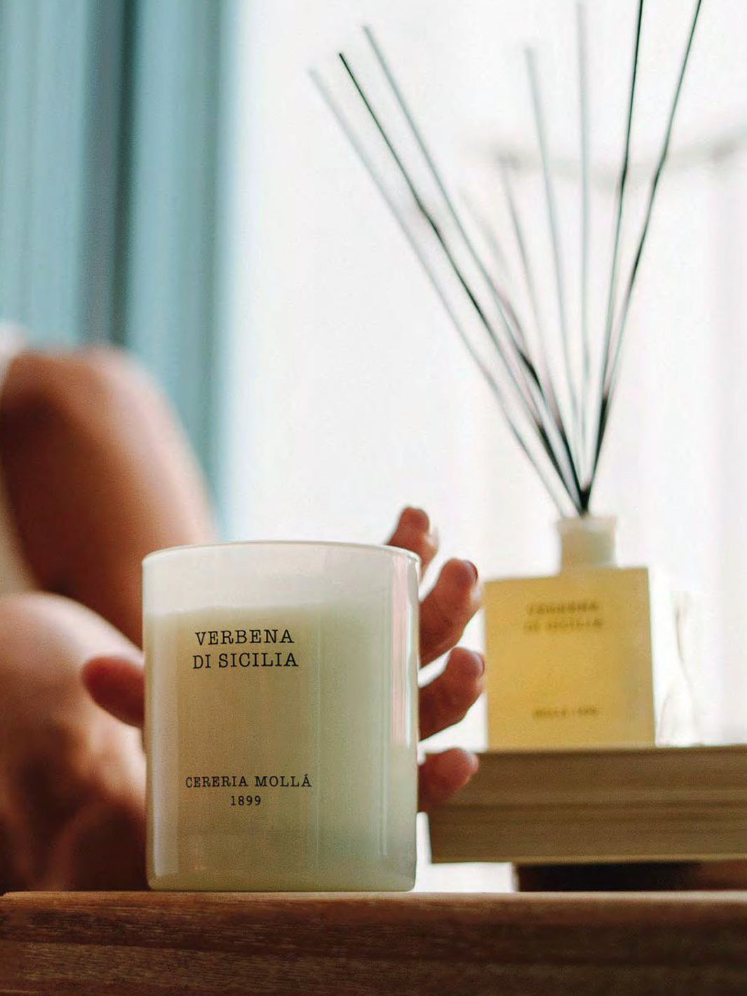 Premium Luxury Scented Candle - Verbena di Sicilia