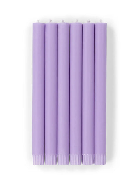 Verbena Mauve Eco Dinner Candles
