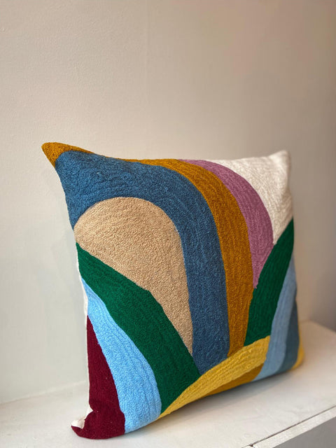 Arcadian Waves Cushion Cover - House of Roya