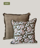 Champa Linen Cushion Cover - House of Roya