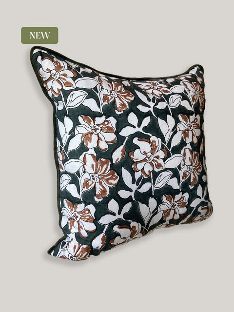 Champa Linen Cushion Cover - House of Roya
