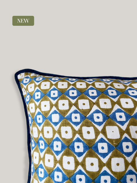 Dhuri Linen Cushion Cover - House of Roya