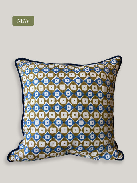 Dhuri Linen Cushion Cover - House of Roya