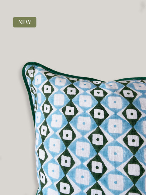Dhuri Linen Cushion Cover - House of Roya