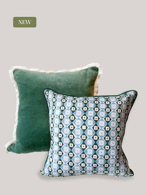 Dhuri Linen Cushion Cover - House of Roya