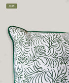 Zeenat Dual Pattern Linen Cushion Cover - House of Roya