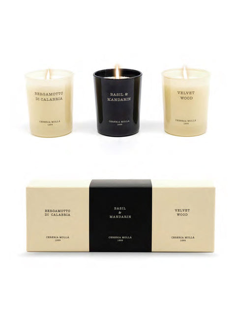 Luxury Gift Set - Bergamotto Di Calabria, Basil & Mandarin, Velvet Wood - House of Roya