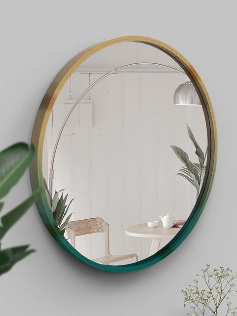 Mira Bamboo Gradient Mirror - House of Roya