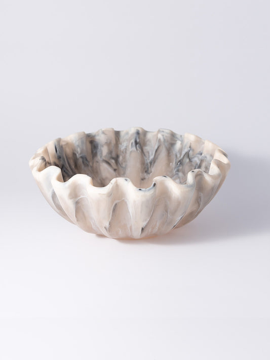 Amelia Resin Ruffle Bowl